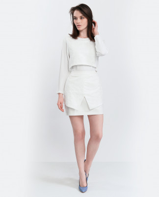 SS2015 A1505001@White Jacquard Look № 1
